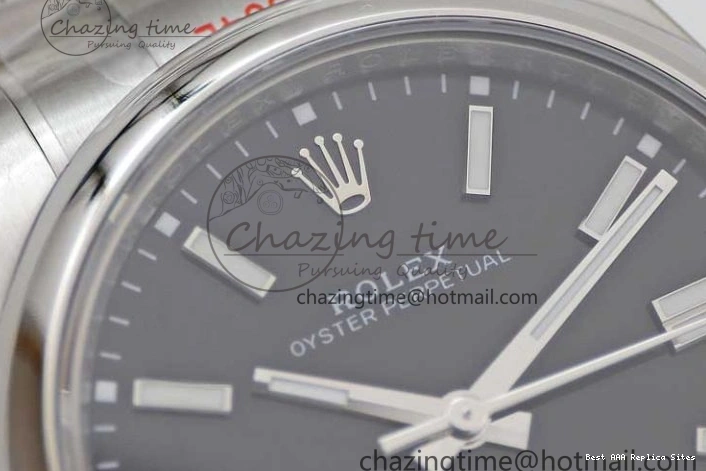 Best AAA Replica Sites 1:1 Edition on Dial Timeless SS A Bracelet Perpetual 904L 124300 2192 Best EWF Black Oyster Steel 41mm 0105